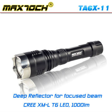 Luz de la antorcha de caza táctico de la T6 Cree Maxtoch TA6X-11